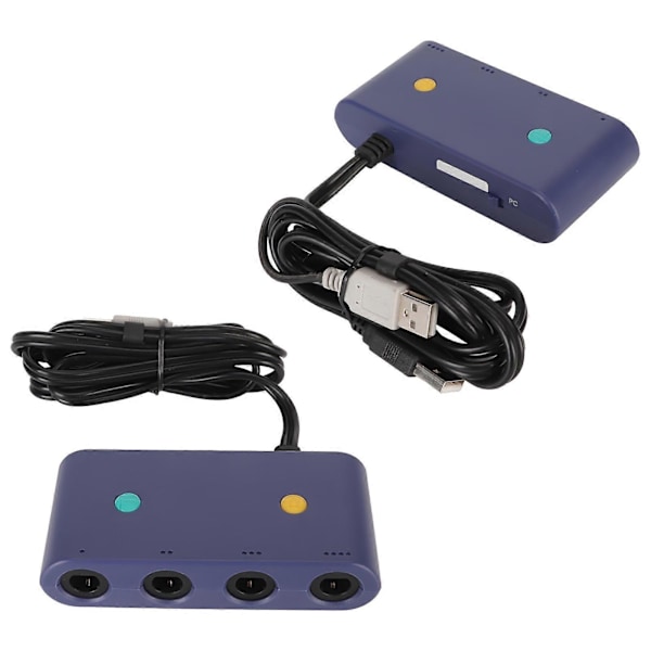 för Gamecube Handkontroll Adapter 3 i 1 Spelkontroll Konverterare för WiiU för Switch PC [DB]