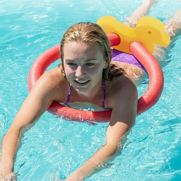Flydende slangeforbinder - Flydende slangeforbinder til pool med dyretema (tilfældig farve) (DB)