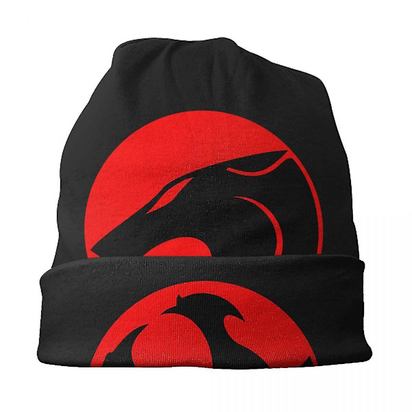 Cartoon Anime Thundercats Beanie Cap Unisex Vintervarm Bonnet Femme Stickade Mössor Hip Hop Utomhus Skidmössor Beanies Caps {Db} 1