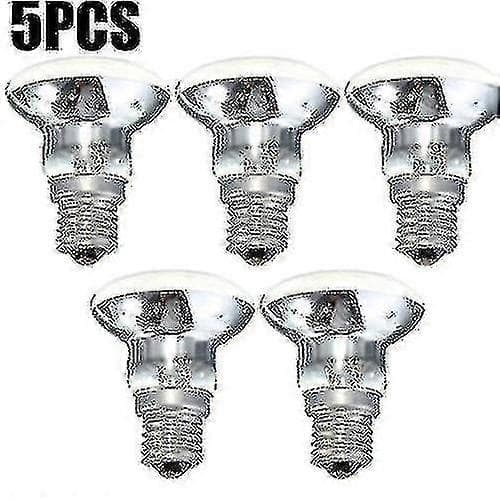 5 stk. udskiftnings-lavalampe E14 R39 30W spotlight skruelamp DB