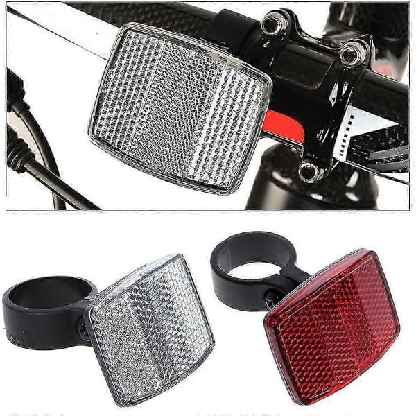 Cykel Bageste Advarselsreflektorlys for Forbedret Nattesynlighed [DB] Red