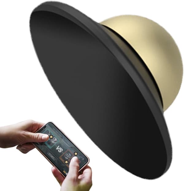 Telefon skærm spilknapper, mobil trigger gamepad sigteknapper, touch screen controller triggere til, iOS smartphones, mobil gamepad tilbehør [DB]