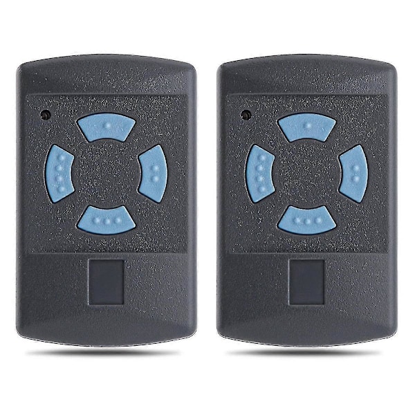 2-pak Garageport Fjernbetjening Sender til HSM4-868 HSE2-868 HS4-868 HSM2-868 868MHz Portåbner Fjernbetjening [Db] gray