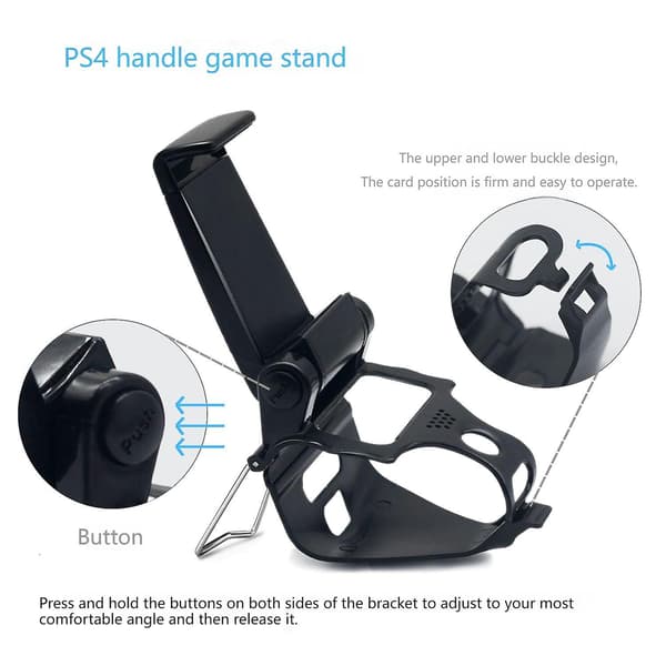 Mobiltelefonholder til PS4-controller