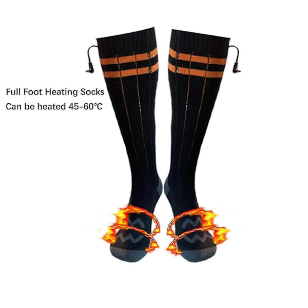 Oppvarmede Sokker For Menn/kvinner - Oppladbare Elektriske Sokker Med Stor Batterikapasitet For Opp Til 10 Timer Oppvarmingstid{ DB} socks