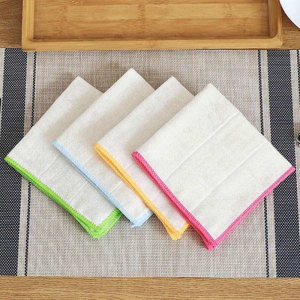 6 stk Dishrag oppvaskhåndklær Kjøkkenhåndklær