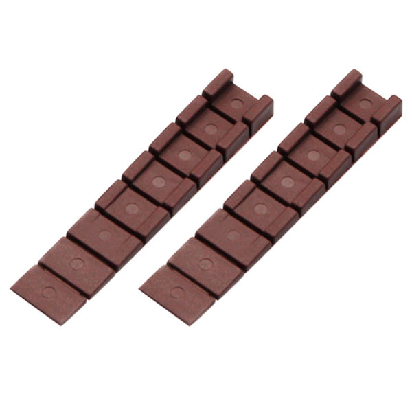 20 stk. Plast med brekkpunkter Kontor ncing Kiler Møbelkile Hjem  [dB} Brown