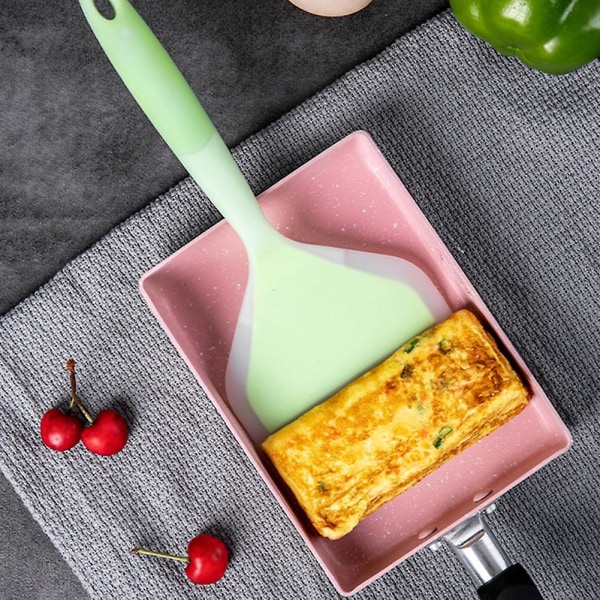 Tarttumaton silikoni ruoanlaittolasta Keittiön kakun leivontakaavin kotiruoanlaittovälineet Red-Green
