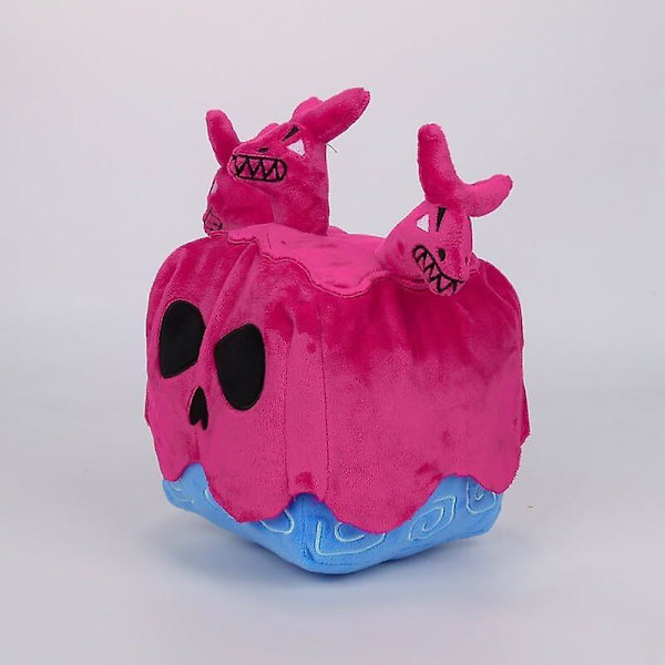 Blox Fruits Plyschleksak 2024, Mjuk PP Bomullsplyschkudde, 8” Kramplyschdjur, Present till Fans Barn DB Venom