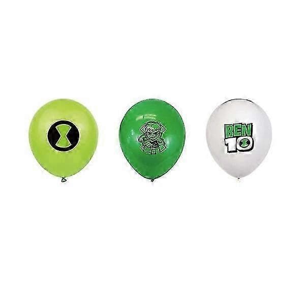 Ben 10 Tema Barnas Bursdagsfest Utstyr Banner Ballonger Kit Kake Cupcake [DB]