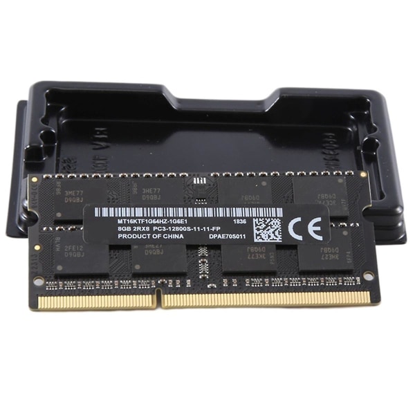 För Mt 8gb Ddr3 Laptop Ram Minne+kylväst 1600mhz Pc3-12800 204 Pins 1.5v Sodimm För Laptop Me