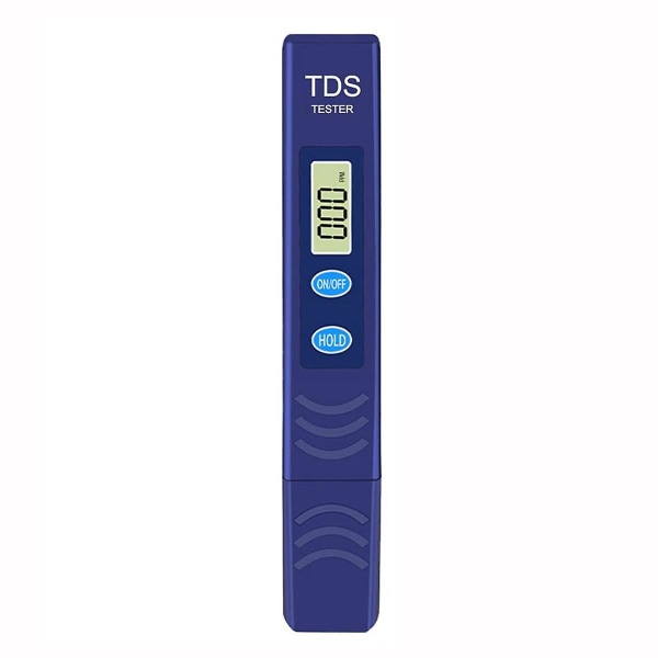 Tds-mätare, elektronisk vattentestare med 0-9990 ppm mätområde, digital vattentestpenna för långt