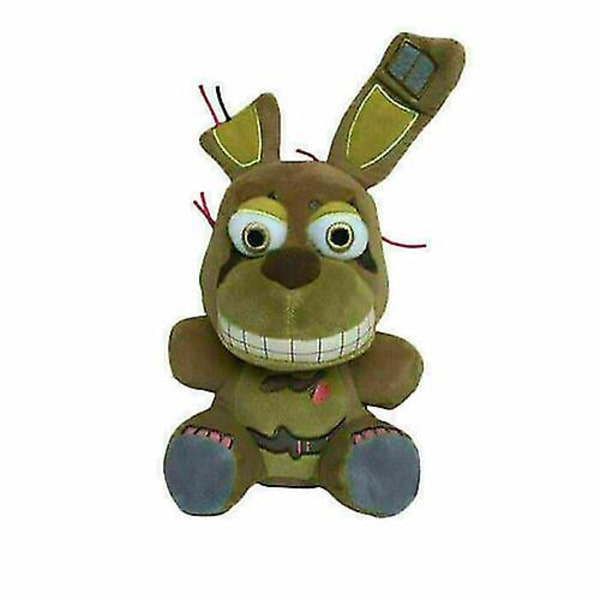 Five Nights At Freddy's Fnaf Kauhupeli Pehmolelu Pehmolelut Lelut Lapsille Joululahja [DB] Springtrap