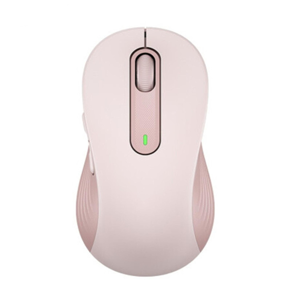 M650 Trådløs Mus 2.4GHz Bluetooth-kompatibel Dobbeltmodus Ergonomisk DPI Justerbar Lydløs Mini Lett Universal Trådløs [DB] Pink