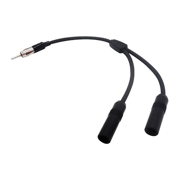 50cm auton antennin jatkokaapeli uros naaras auto am fm radio adapterikaapeli [db]