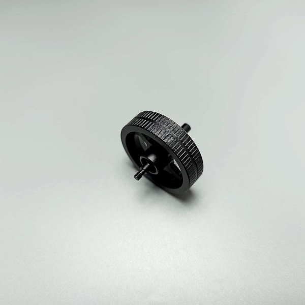Ersättningshjul för metallrullmus - kompatibel med Logitech G403 G703 G603 G403 Hero G703 Hero (svart)