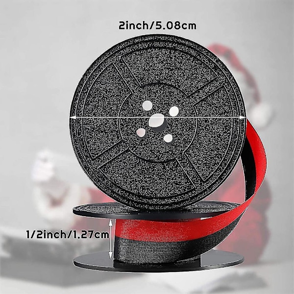 2-pack Skrivmaskinsband Spole Skrivmaskinsband Röd Och Svart Spole Ersättningspaket För Skrivmaskin db Black  Red
