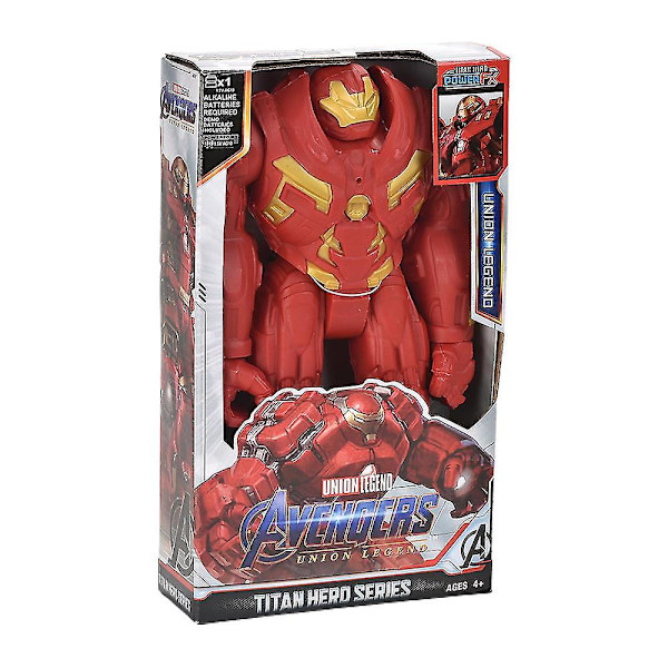 Serie 12 tommers actionfigur superheltmodell dukkeleke barn gave db Hulkbuster