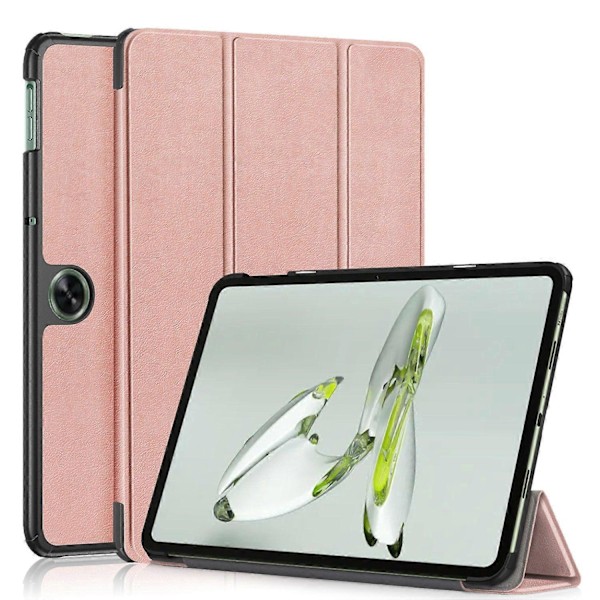 Smartfodral för OnePlus Pad Go/Oppo Pad Air 2/Pad Neo PU Läder Trefaldigt Ställ Tablet Skydd [DB] Multicolor Style D