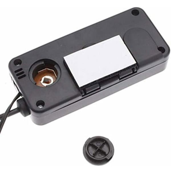 DC12V Bil Innendørs/Utendørs Termometer, Digitalt Termometer, Bakgrunnsbelyst Biltermometer, Mini Termometer