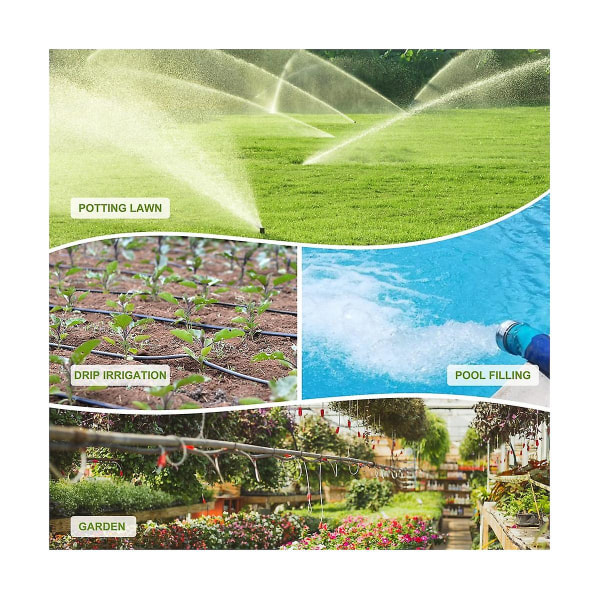 Smart vattenventil Trädgårdsautomatiskt bevattningssystem Smart trädgårdsbevattningstimer Wifi Automatisk droppbevattning Ingen plugg