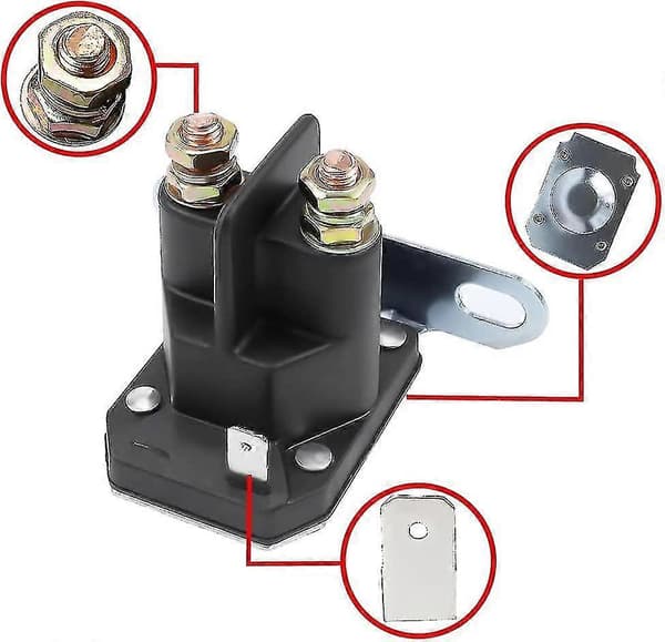 812-1211-211 Starterrelæ Solenoid 12v 3 Terminal [DB]