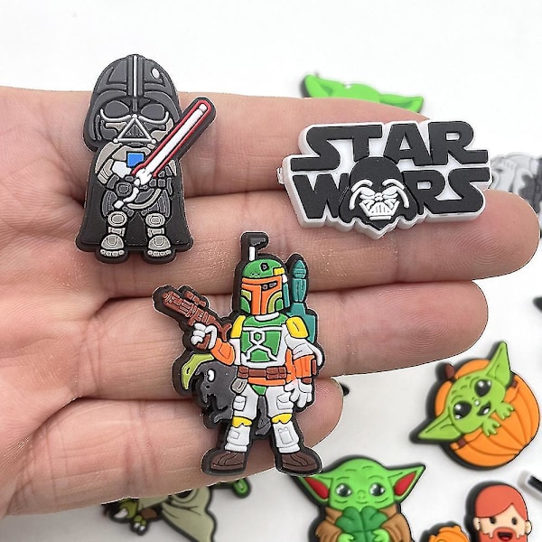 25 kpl Star Wars -kenkäkoristeet Croc-tukikengille [db]