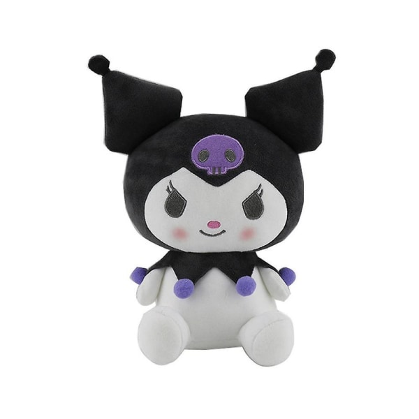 25 cm Kawaii Kuromi Plys, Tegneseriefigur Legetøj, Prinsessekjole, Sød og Blød Dukke, Gave til Piger DB One-Size A