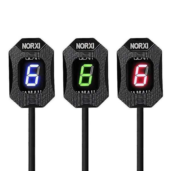 Växelindikator För Motorcykel Yamaha R6 Xj6 Fz6 Fz8 R1 Fz400 Fzs Xjr400 Fz1 Mt01 Mt-03 Fz16 Fjr1300 Xjr 1300 Xvs950a [db] Gear display-Red