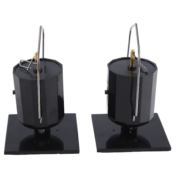Solcelledrevet hengende displaymotor roterende liten motor solenergi vindspinnermotor flerbruks roterbar krok 2stk
