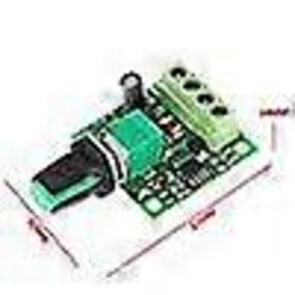 1.8v 3v 5v 6v 12v 2a pwm dc motor hastighetskontroller guvernør bryter 1803bk [DB]