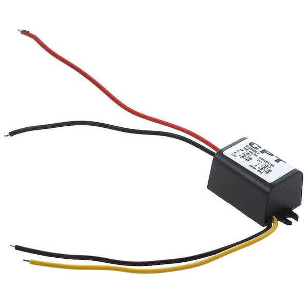 12v til 6v DC-DC Konverter Modul Strømforsyning Spændingsregulator [DB] Black