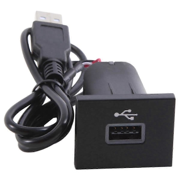 Bil USB Input Adapter Audio Radio U-disk Flash Socket Interface Kabel til Focus 2 Mk2 2009-2011 [DB]