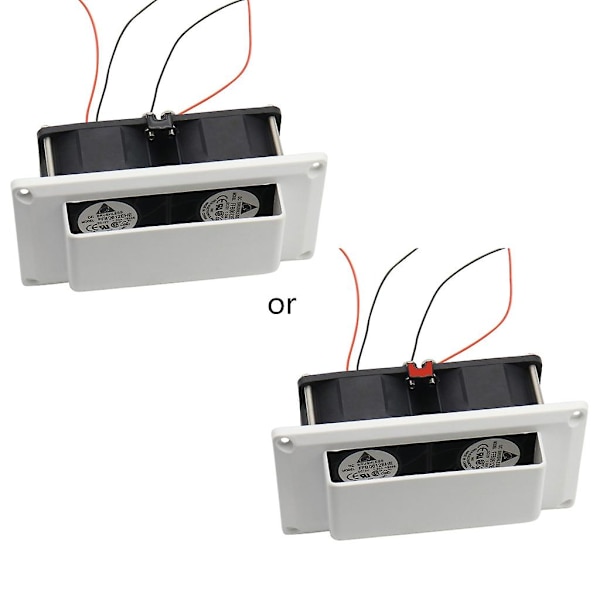 Db Caravan Kjøkkenvifte Innvendig Sideluft Ventilasjonsvifte Rv Universal Avtrekksvifte White Low power