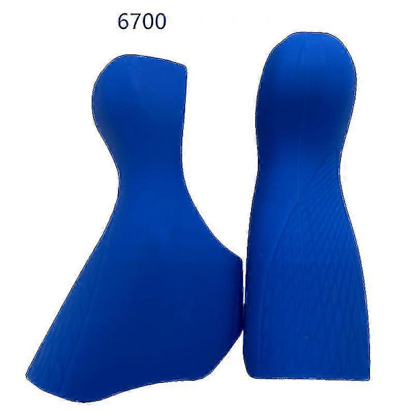 Vägcykelkonsolöverdrag för Shimano Ultegra ST-6700 Dubbelkontrollspakscykeldelar Blue