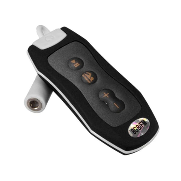 Vanntett Ipx8 Clip Mp3-spiller Fm Radio Stereo Lyd Svømming Dykking Surfing Sykling Sport Musikk P