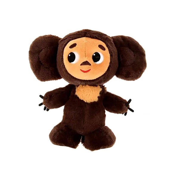 23/30 cm Cheburashka sød abe udstoppet dyr Cheburashka legetøjsgave til børn [DB] Dark Brown 30cm