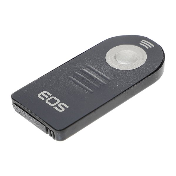 Fjernkontroll for kamera - Fjernkontroll for Canon Ir - Utløser for Canon Dslr-kamera - Trådløs Canon [DB] Black 6.00X3.00X0.70CM