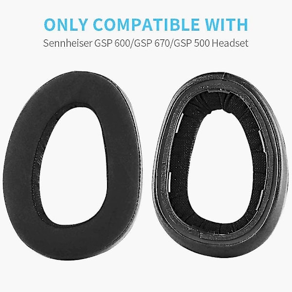 Putedeler for Sennheiser Gsp 670 Gsp 500 Gsp 600 Gaming Headset-subaoe Gaoly-q {DB