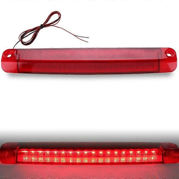 LED 3. bremselys bil tak baklys bar stoppindikator 30cm vanntett universell for bil SUV Seden ekstra baklys del db 1pc Red Shell CHINA