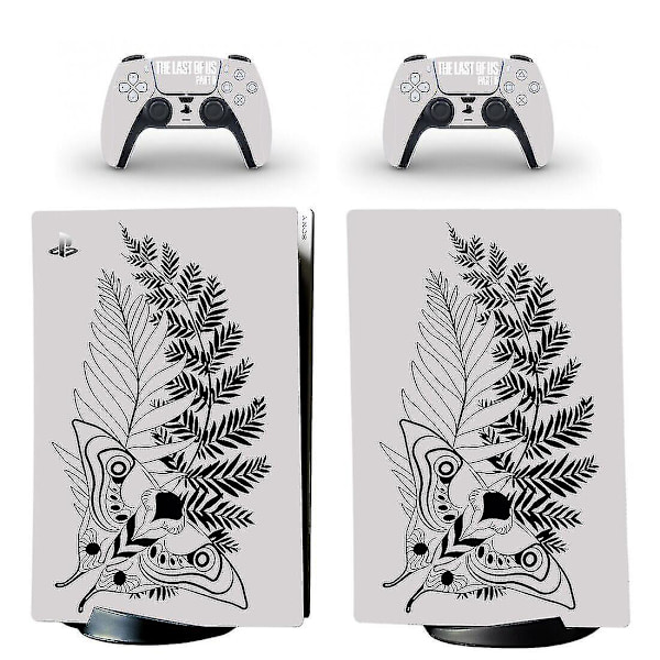 The Last Of Us Ps5 Digital Edition -tarra, tarrakuori Playstation 5 -konsolille ja ohjaimille Ps5 -tarra, vinyyli-hd db