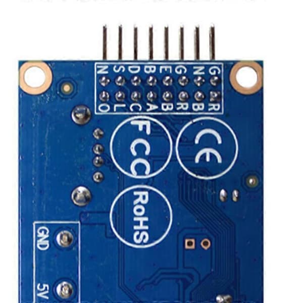 Fuldfarve Modulstyring WF1 Kort P3 P4 P5 P10 LED til Matrix Digital Panel db Blue