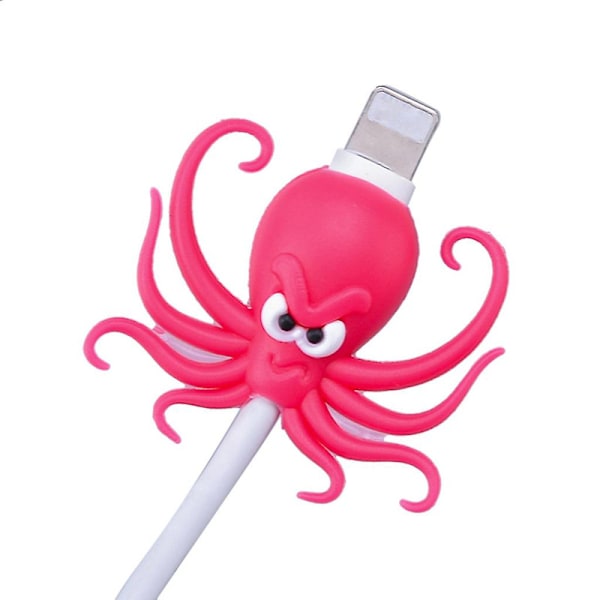 Usb-laderkabelbeskyttende deksel søt insektform ledningsbeskytter for [DB] Crab