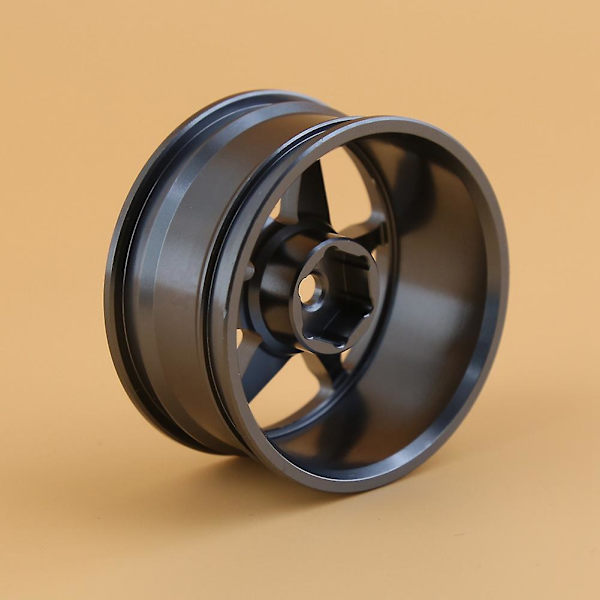 4 st 1/10 Rc On-road Drift Car 52mm Metallfälg Hjul För Sakura, titan A