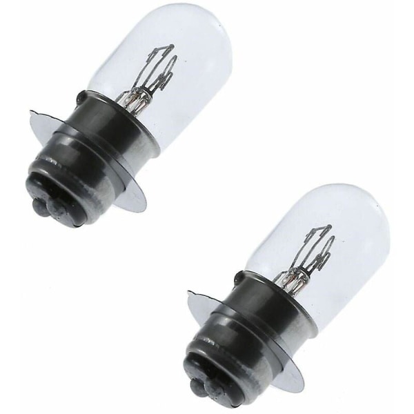 2x glödlampa 12V 35/35W PX15d P15d-25-1 T19 dubbeltrådstrålkastare motorcykeltraktor [DB]