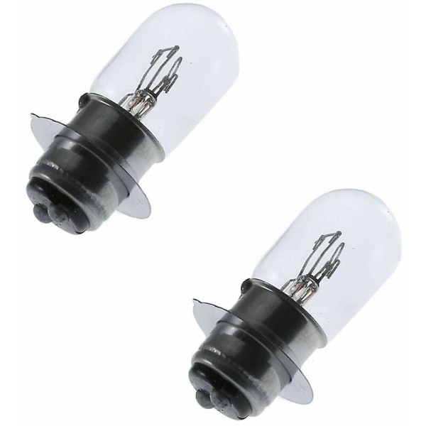 2x pære 12V 35/35W PX15d P15d-25-1 T19 dobbelt filament forlygte motorcykel traktor [DB]