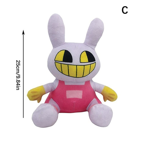 The Amazing Digital Circus Plush, pomni ja Jax Plushie-lelu lapsille joululahjaksi [DB] C 1 pc