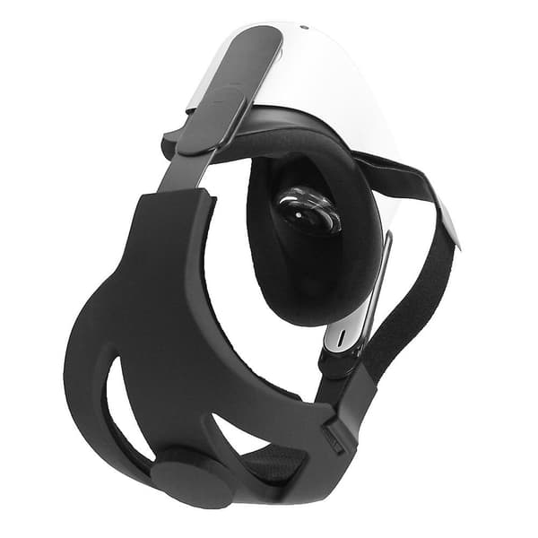 VR-deler Reservedeler Svamp Hodeplagg Justerbart Hodeplagg for å Balansere Vekten av VR-headset fo [DB] black