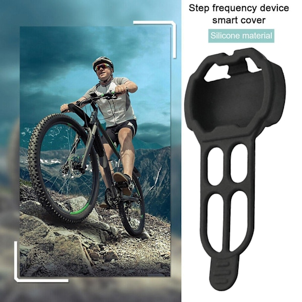 Silikone Beskyttelsesetui til Cykelcomputer Kadence Hastighedssensor til [db] As shown