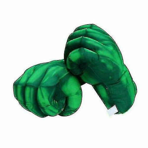 Hulk Spider-man Pehmo nyrkkeilynyrkkikäsine rekvisiitta Lasten lelut Lahja._y [DB] green